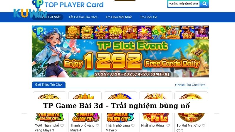 TP Game Bài 3d