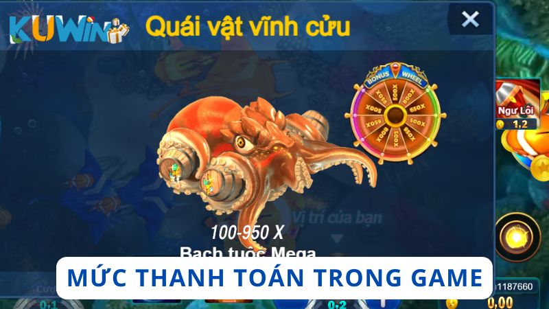 Mức thanh toán khi tham gia chơi Bắn Cá Zui Zẻ