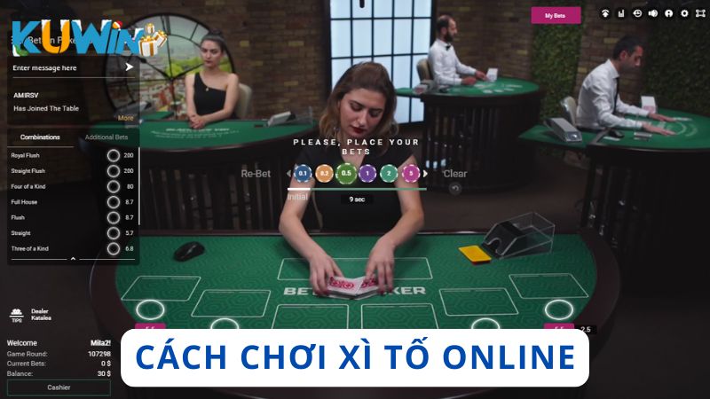 Cách chơi xì tố dễ hiểu cho thành viên mới